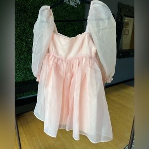 Never worn, new/ out of bag VICI pink babydoll short cocktail, party dress.